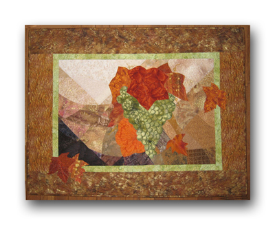 Inspired by John 15 when Jesus says," I am the vine and you are the branches." Made for the Vine Arts auction to raise money for Culpeper Regional Hospital and is in a private collection.